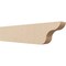 Ekena Millwork 4in. W x 8in. H x 36in. L Carmel Woodgrain TimberThane Rafter Tail, Primed Tan RFTUR04X08X36CARRCPR - alternate 1